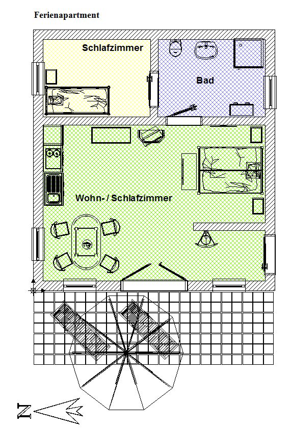 Apartment Grundriss