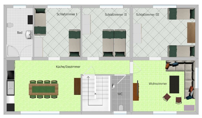 Fewo 1 Grundriss
