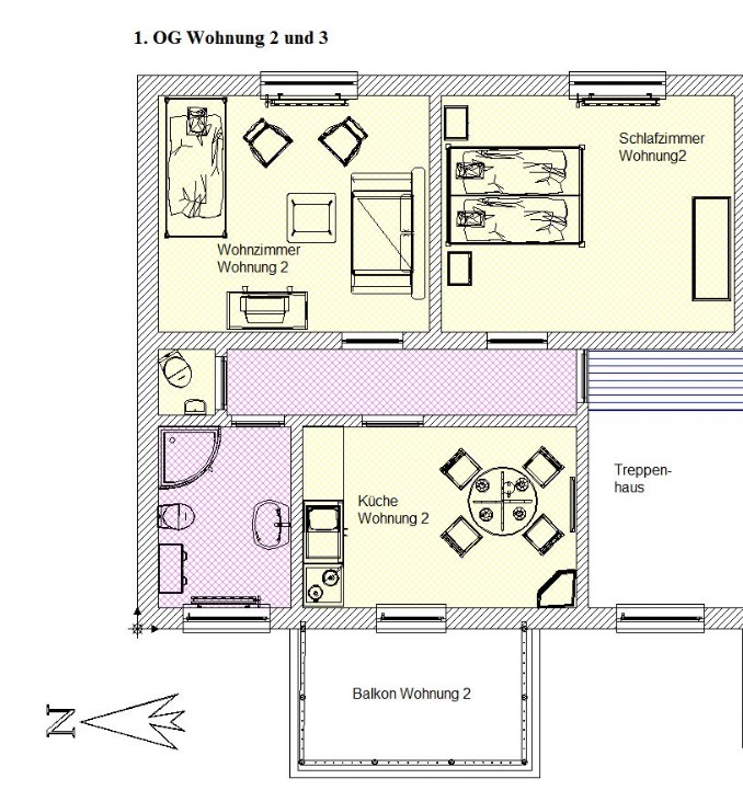 Fewo 2 Grundriss